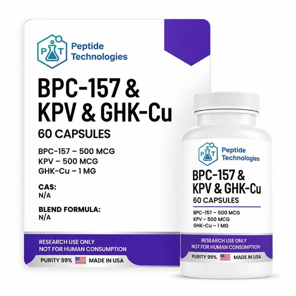 BPC-157 & KPV & GHK-Cu Capsules