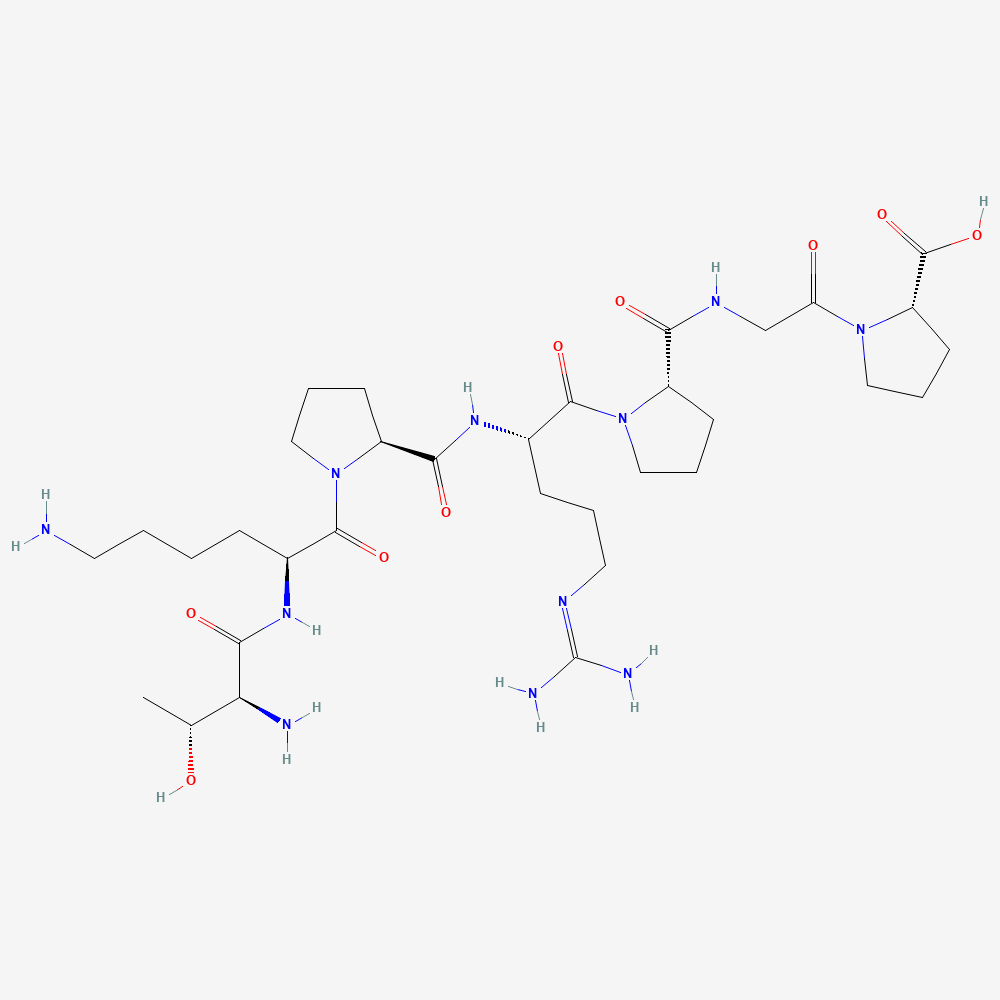PubChem 2D molecular structure for Selank, CID 11765600