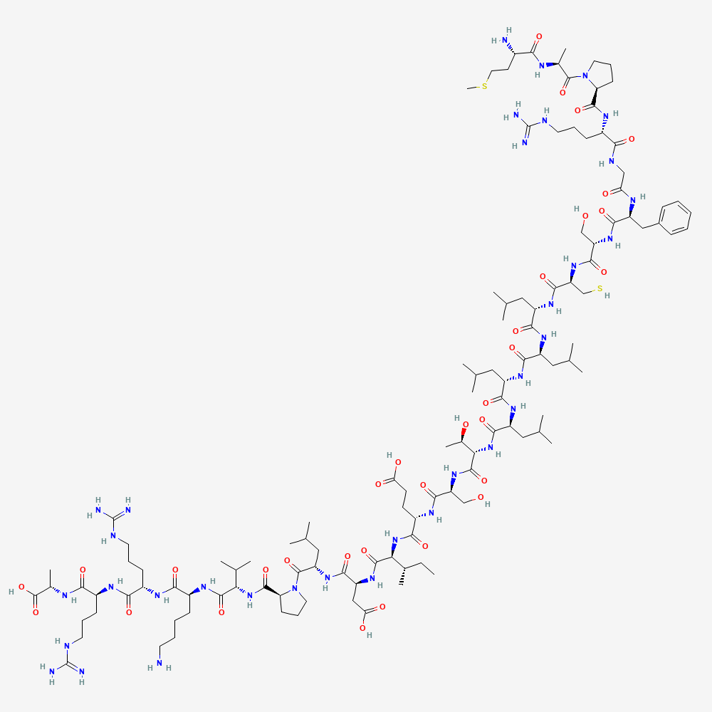 PubChem 2D molecular structure for Humanin, CID 16131438