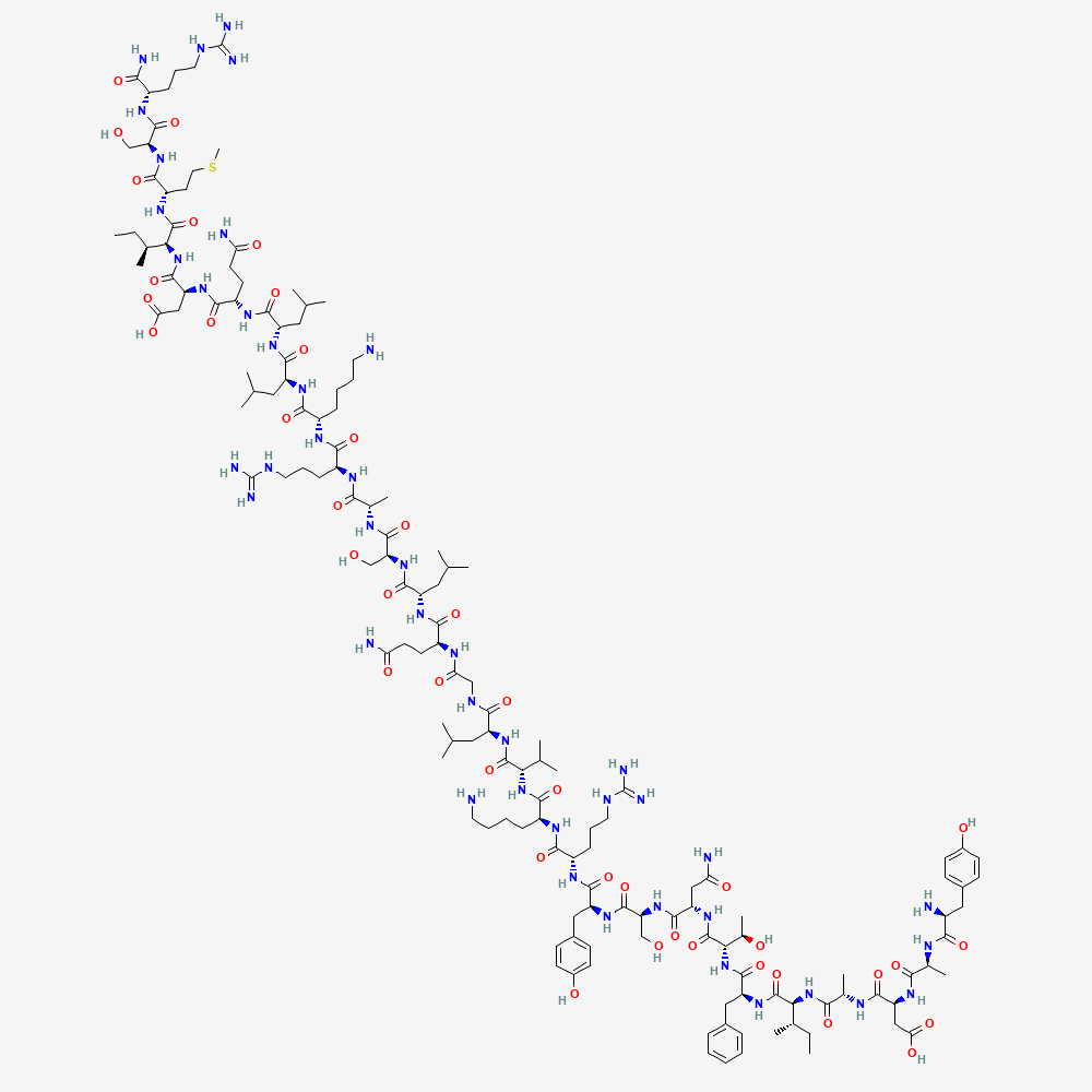PubChem 2D molecular structure for Sermorelin, CID 16132413