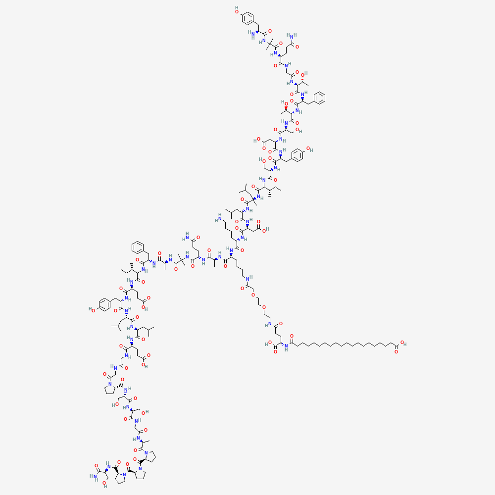 PubChem 2D molecular structure for Retatrutide, CID 171390338