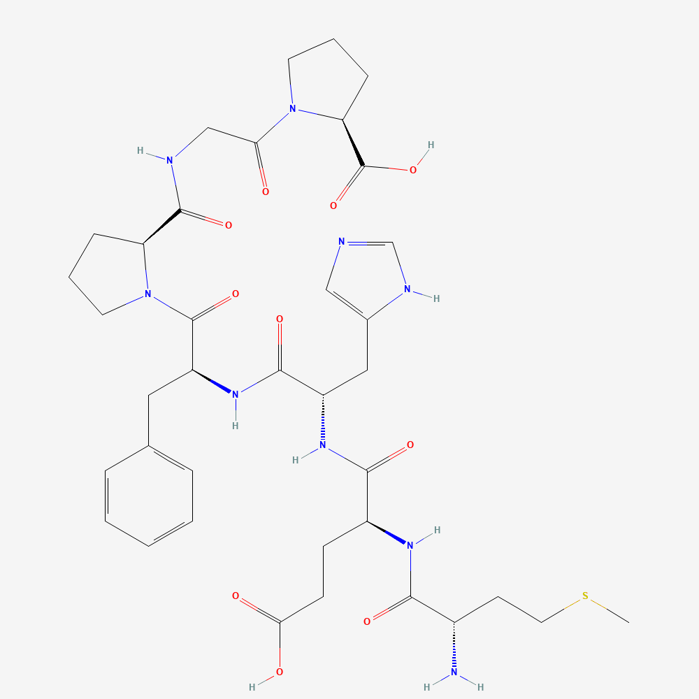 PubChem 2D molecular structure for Semax, CID 9811102